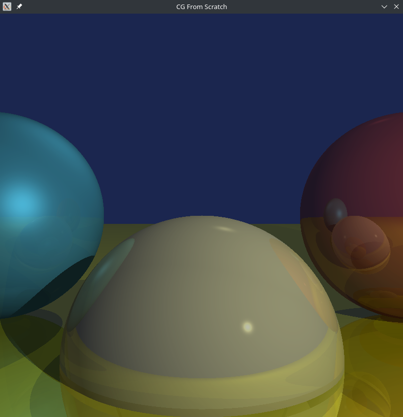 Raytracer result